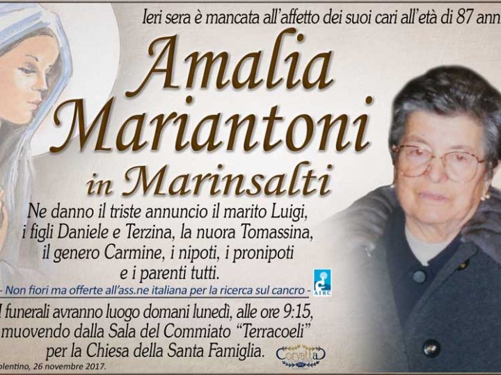 Mariantoni Amalia Marinsalti