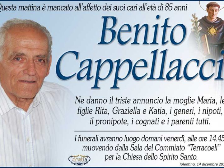 Cappellacci Benito