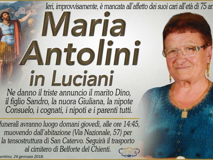 Antolini Maria Luciani