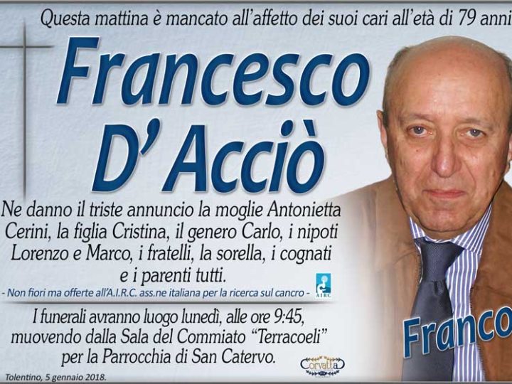 D’Acciò Francesco