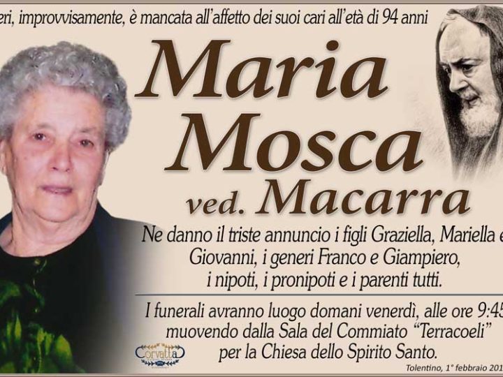 Mosca Maria Macarra