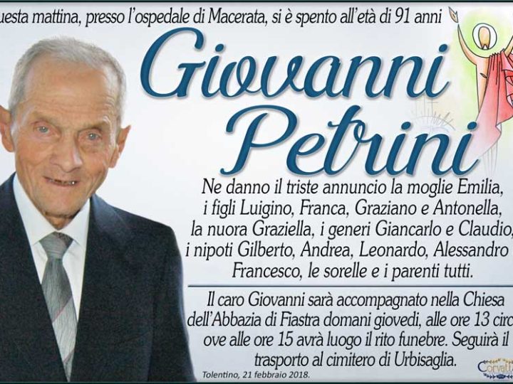 Petrini Giovanni