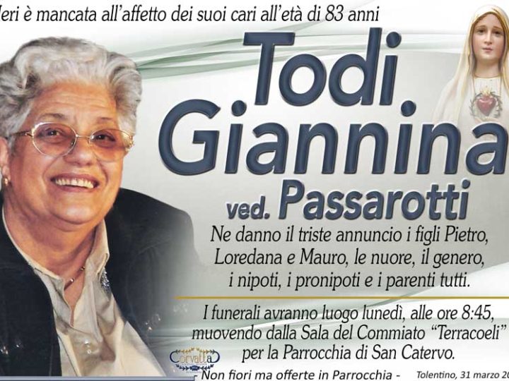Todi Giannina Passarotti