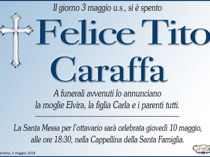 Caraffa Felice Tito