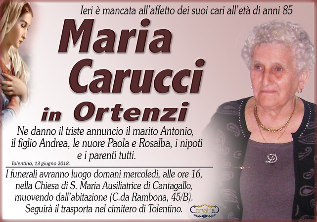 Carucci Maria Ortenzi