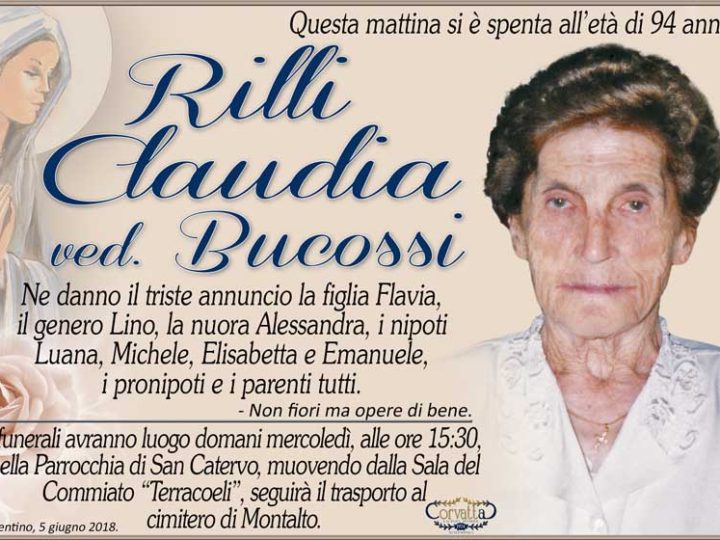 Rilli Claudia Bucossi