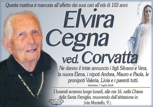 Cegna Elvira Corvatta