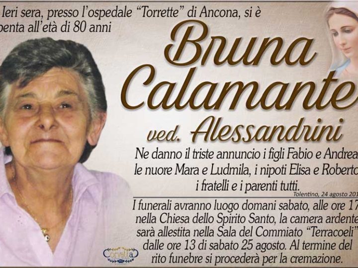 Calamante Bruna Alessandrini