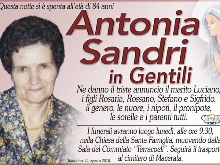 Sandri Antonia Gentili