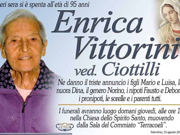 Vittorini Enrica Ciottilli