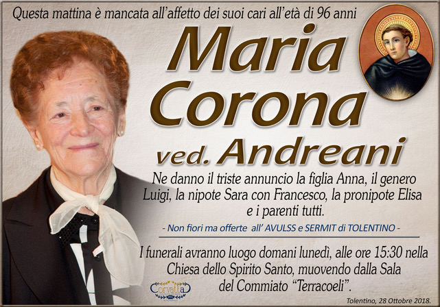 Corona Maria Andreani