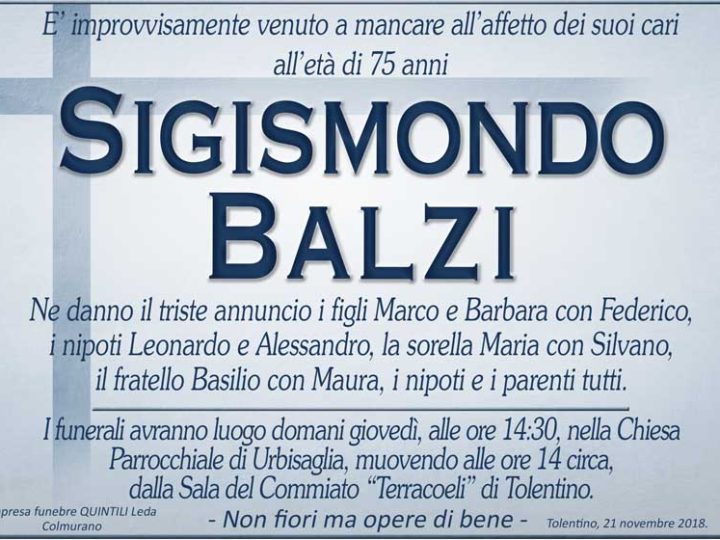 Balzi Sigismondo