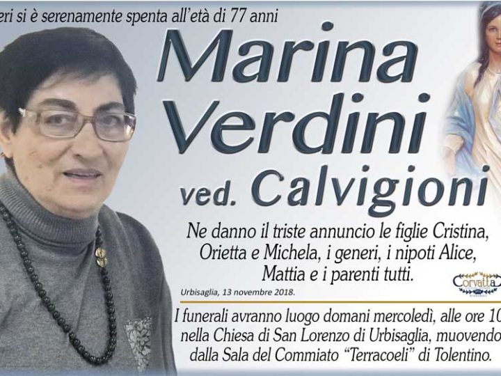 Verdini Marina Calvigioni