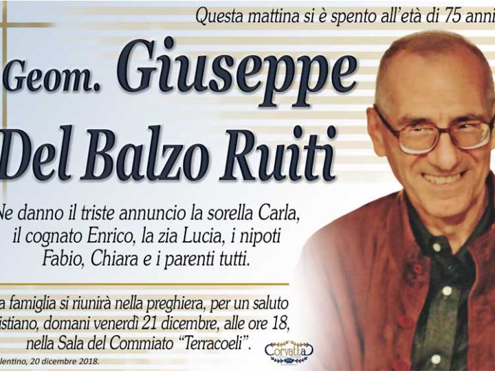 Del Balzo Ruiti Giuseppe