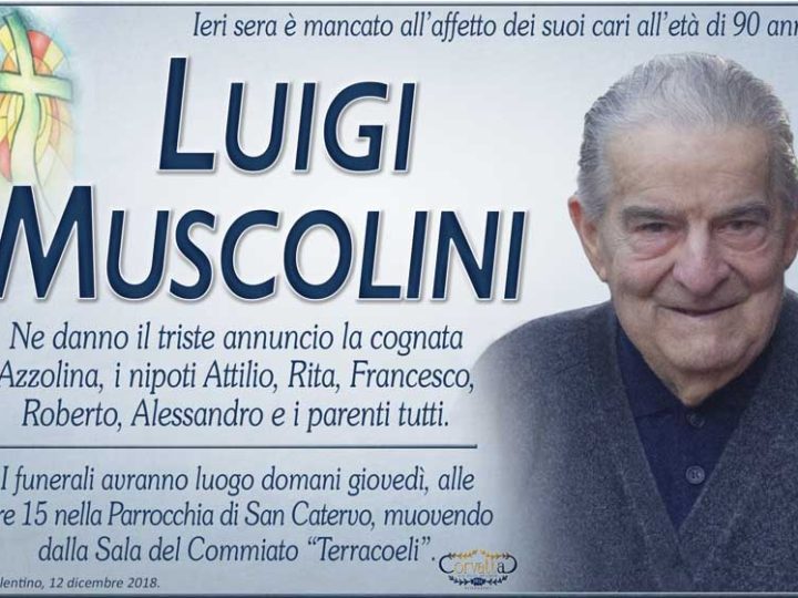 Muscolini Luigi