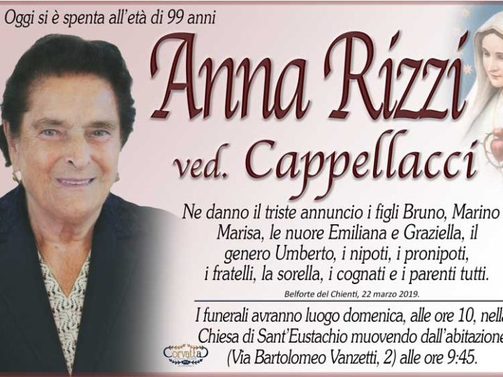 Rizzi Anna Cappellacci