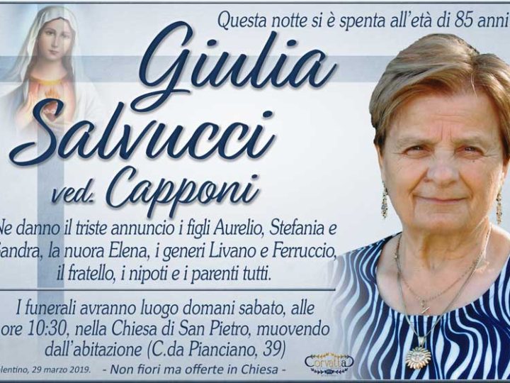 Salvucci Giulia Capponi