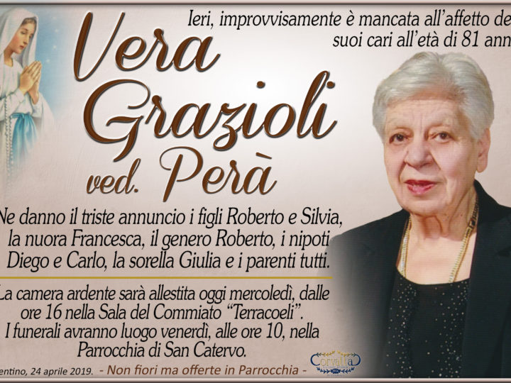 Grazioli Vera Perà