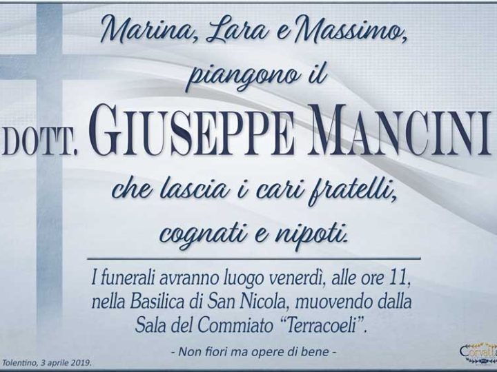 Mancini Dott. Giuseppe