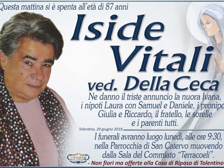 Vitali Iside Della Ceca