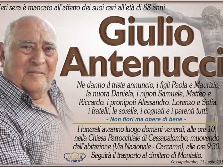 Antenucci Giulio
