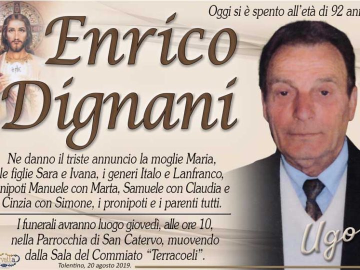 Dignani Enrico (Ugo)