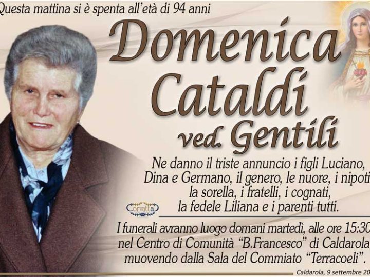 Cataldi Domanica Gentili