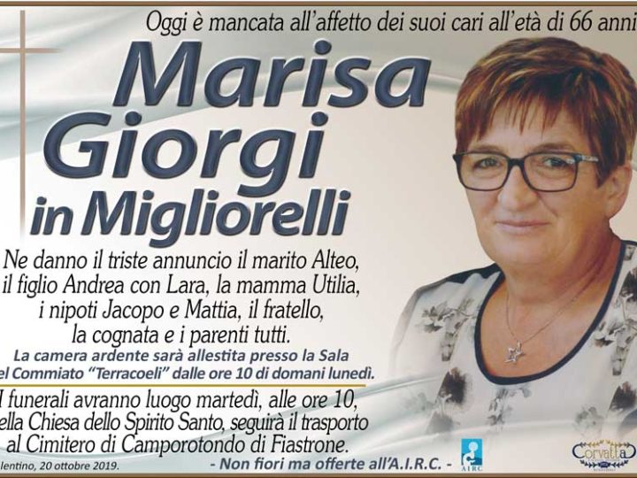 Giorgi Marisa Migliorelli