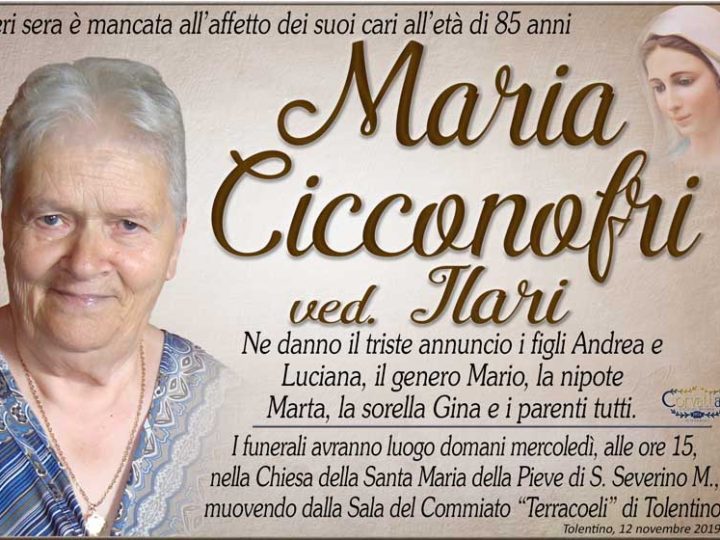 Cicconofri Maria Ilari