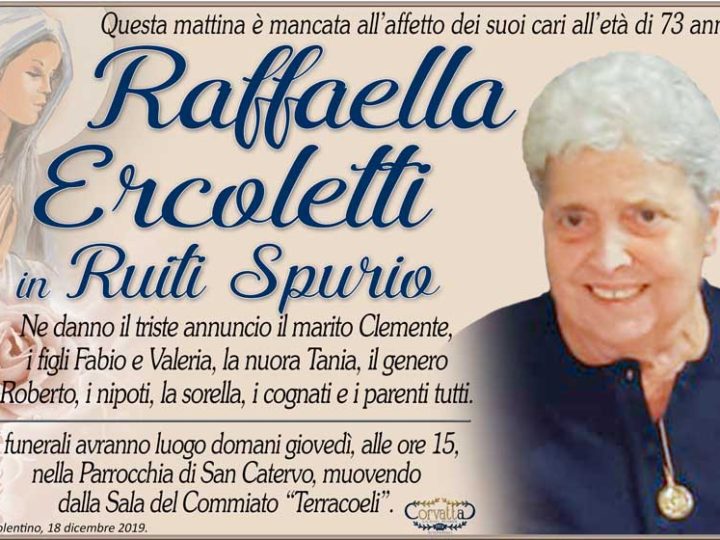 Ercoletti Raffaella Ruiti Spurio