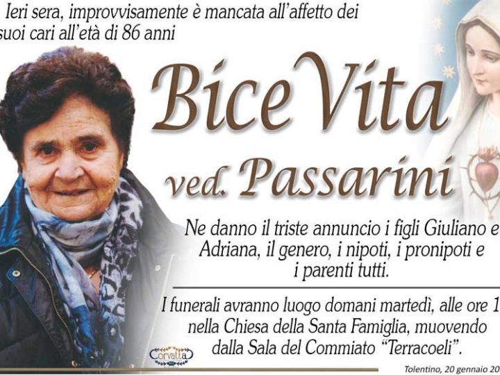 Bice Vita Passarini