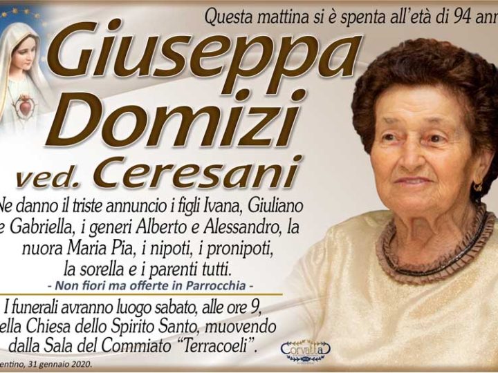 Domizi Giuseppa Ceresani