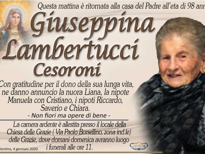 Lambertucci Giuseppina Cesoroni