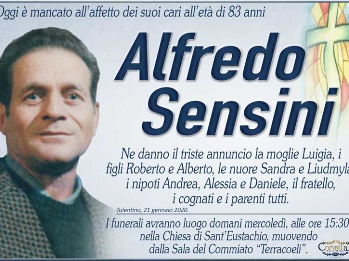 Sensini Alfredo