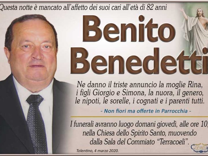 Benedetti Benito