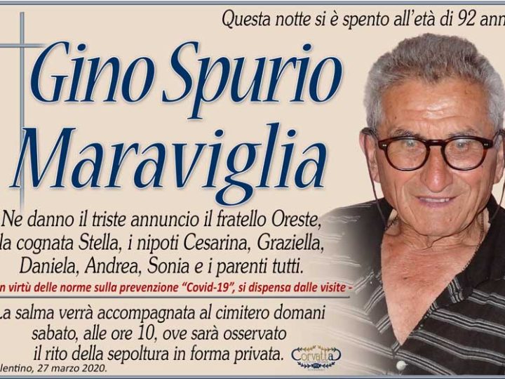 Gino Spurio Maraviglia