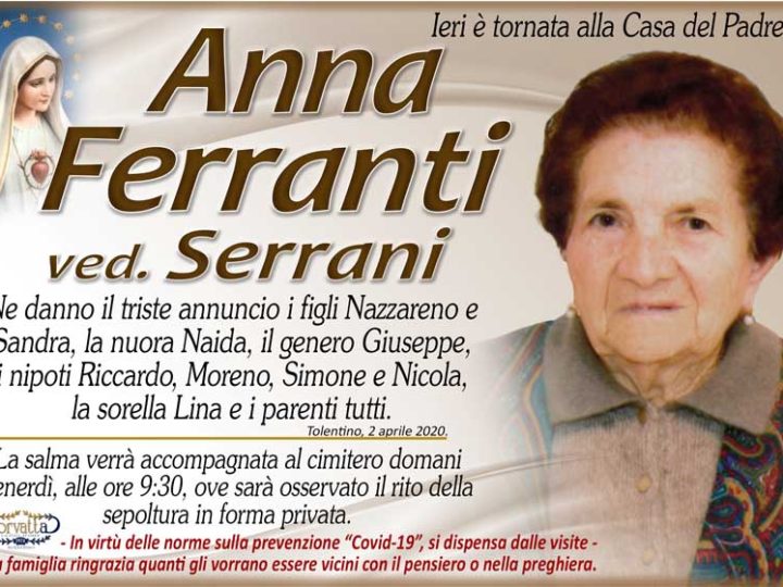 Ferranti Anna Serrani