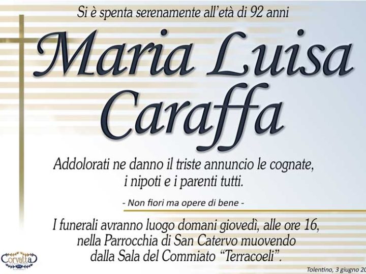 Caraffa Maria Luisa