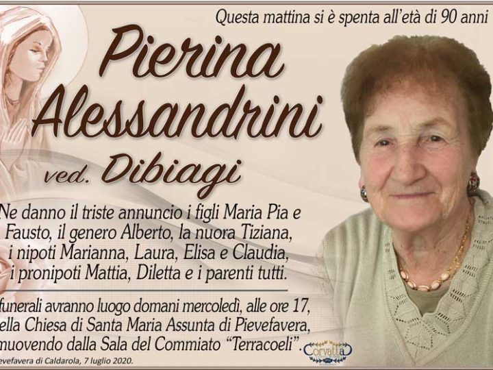 Alessandrini Pierina Dibiagi