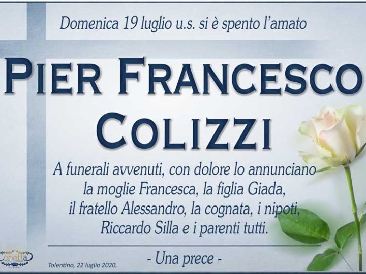Colizzi Pier Francesco