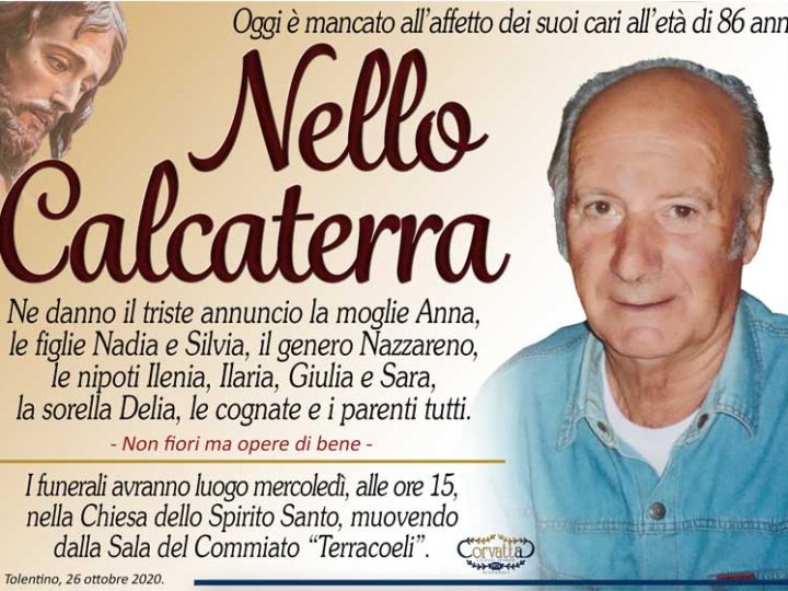 Calcaterra Nello