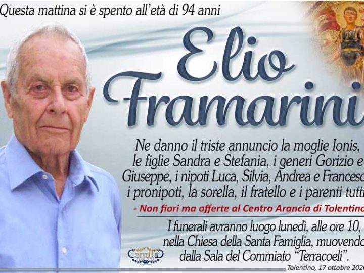 Framarini Elio