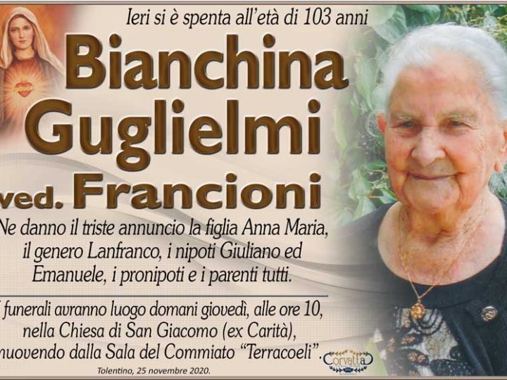 Guglielmi Bianchina Francioni