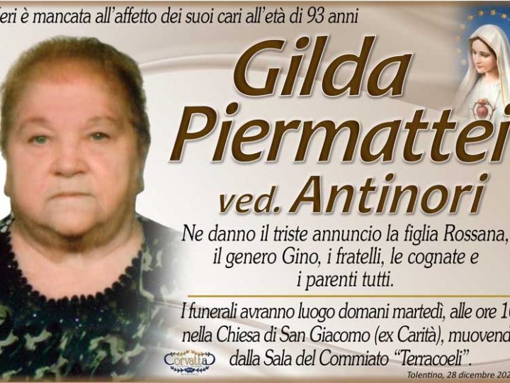Piermattei Gilda Antinori