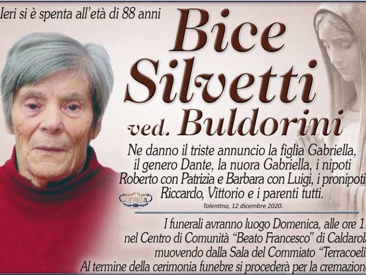 Silvetti Bice Buldorini