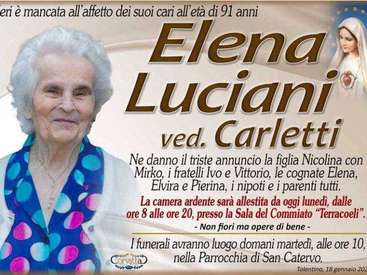 Luciani Elena Carletti
