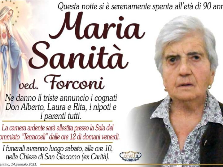 Sanità Maria Forconi