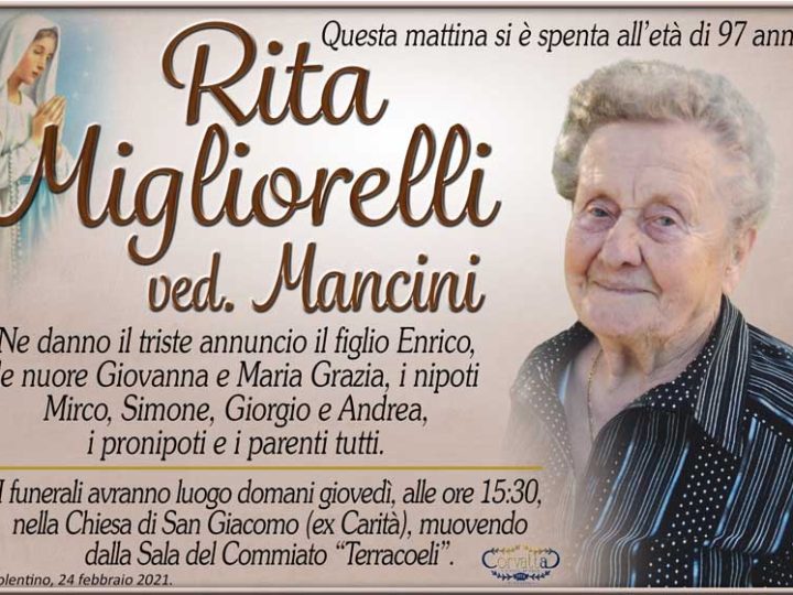 Migliorelli Rita Mancini