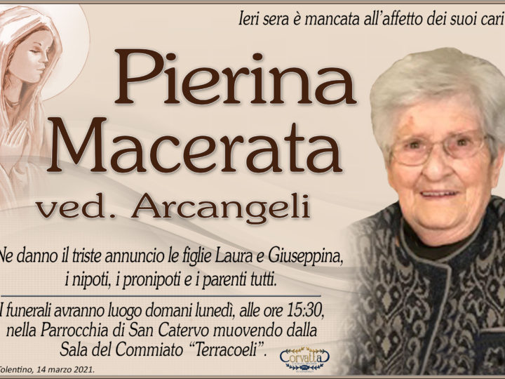 Pierina Macerata Arcangeli