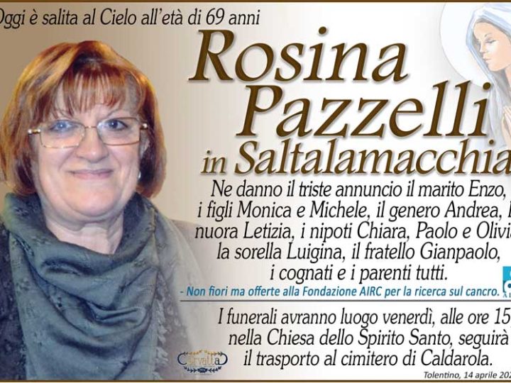 Pazzelli Rosina Saltalamacchia